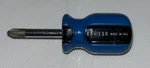 Armstrong Usa 66-150 Stubby Phillips Screwdriver Blue Hard Handle. Fixed Price $9.25.
