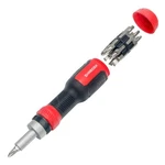 Sharden Screwdriver 13-IN-1 Ratcheting Ratchet-nonextendable, Red. Fixed Price $14.52.