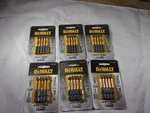 6PK. New Dewalt 5PC. #2 Square 2-1/4" Long Impact Driver Bits DWA2SQ2IR5. Fixed Price $22.00.