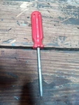 Vintage Vaco R-20 Square Tip Driver. Opaque Red Handle. Great.. Fixed Price $18.00.
