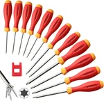Xool Magnetic Torx Screwdriver Set, 12-IN-1 With T5 T6 T7 T8 T9 T10 T15 T20 T25. Fixed Price $31.18.