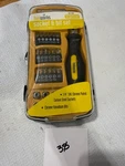 Toolworks 35 Piece & Set, Carbon Steel Sockets, Chrome Vanadium. Fixed Price $10.00.