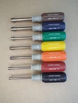 Vtg Cushion Grip Craftsman 7 Metric Nut Driver Set Usa Light Use ! (read). Fixed Price $109.99.