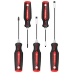 Powerbuilt 5 Piece Screwdriver Set With Double Injection Handles - 646181. Fixed Price $38.95.