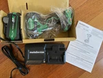 New Metabo Hpt WH18DC 18V Cordless Triple Hammer Bolt Impact Driver Kit. Fixed Price $199.00.