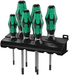 Wera 05138250001 Kraftform Plus 367/6 Torx Bo Safety Screwdriver Set And Rack. Fixed Price $51.88.
