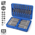 50PCS Security Tamper Proof Bit Set Hex Torx Star Spline Flat Screwdriver. Fixed Price $18.88.