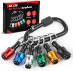 Push To Unlock,katerk 6PCS 1/4 Inch Hex Shank Aluminum Alloy Screwdriver Bit Hol. Fixed Price $14.70.