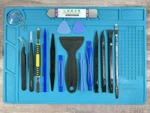 Premium Opening Pry Tool Set Repair Mat Pad Kit For Iphone 11 12 13 Pro Max Xs. Fixed Price $24.99.