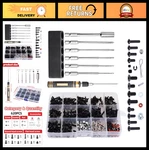 Hobbypark Rc Car Screw Kit With Hex Drivers And Phillips Bit. Fixed Price $52.99.