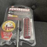 Powerbuilt 21 Pc Handle Bit Set 3X Torque Screwdriver BXA1. Fixed Price $16.99.