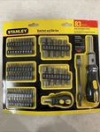 Stanley Ratchet Bit Set With Flexible Extension Shaft Brand New Sealed. Fixed Price $45.50.