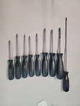 Snap-on Sstx Black Handle Hex Screwdriver Set Of 9. Fixed Price $132.00.