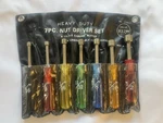 Vintage Nut Driver Set Nos 7PCS. Heavy Duty 5/32" - 3/8" NO.44962A. Fixed Price $20.00.
