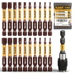 21-PIECE 2.5" Allen-wrench Hex Drill Bit Set: Durable Impact Set, Long-l. Fixed Price $14.12.