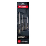 Vessel 4PC Jis Screwdriver Set Armor Grip 550APH4PBU Like Phillips. Fixed Price $21.97.