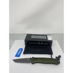 Benchmade 537GY-1 Bail Out Tanto Blade Woodland Green New In Box Nib. Fixed Price $199.00.