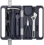 Hoto 18-PIECE Tool Kit, 10.5 X 6.6 2.7 Inches, Light Grey + Midnight Blue. Fixed Price $111.70.
