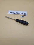Snap-on Tools SSTX420 Torx T20 Screwdriver 3 1/2" Shaft Black Handle Usa. Fixed Price $13.99.