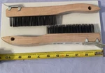 2X Wire Brush, Hyde #46849, Row Steel With 3/4IN Scrapper, 1/2INL Total. Fixed Price $7.99.