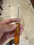 Vintage Vaco Flat Slotted Screwdriver S/b A316-8 3/16 X 4 In.. Fixed Price $6.80.