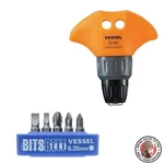 New Vessel TD-80 T-type Ratchet Driver Set. Fixed Price $20.99.