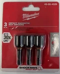 Milwaukee 49-66-4526 Shockwave 7/16-BY-1-7/8-INCH Magnetic Nutdriver. Fixed Price $16.99.