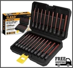 Elead Extra-long Allen Hex Bit Socket Set: 20-PIECE 3/8 Inch Drive, S2 Steel,. Fixed Price $36.50.