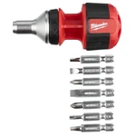 Milwaukee 48-22-2330 8-IN-1 Hex Shank Compact Ratcheting Multi-bit Driver. Fixed Price $17.97.