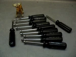 Mixed Lot Nut Drivers Vaco 7MM 70207 70205 5.5MM 70255 Of 11. Fixed Price $65.21.