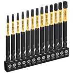 Tgftgf Impact Torx Bit Set (TT7-TT40), S2 3" *13PCS, Yellow/black. Fixed Price $26.11.
