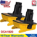 Pack DCA1820 Max To 18V Adapter Converter For Dewalt Volt Li-ion Battery. Fixed Price $72.90.