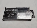 Prosperity Tools Microbox 20-PIECE Hss Twist Drill Bit Set 0.3-1.6MM -wood Steel. Fixed Price $19.95.