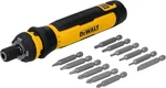 Dewalt 4V Cordless Screwdriver Usb Rechargeable, 12PC Bits, Flexdrive. Fixed Price $78.99.