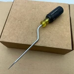 Klein Tools 670-6 Screwdriver, Made Usa, 3/16-INCH Cabinet Tip, Black Vguc. Fixed Price $9.95.