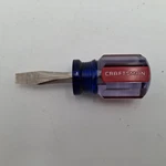 New Craftsman CMHT65013 Cft Sd Acetate - 1/4IN X 1.5IN Slotted Stubby Flat. Fixed Price $7.50.