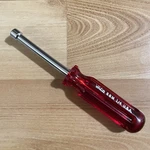Vintage Vaco S8M 1/4 Magnetic Nut Driver 3 Shank Red Handle Nos. Fixed Price $14.99.