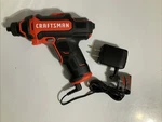 Brand New Craftsman 4-VOLT Max Powered Cordless Screwdriver W/charger & 8 Bits. Fixed Price $31.00.