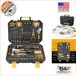 Functional 159-PIECE Tool Kit With Heavy-duty Case Ideal For Diy Enthusiasts. Fixed Price $122.49.
