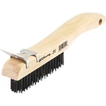 Forney 10-1/4 In. Shoe Handle Wire Brush & Scraper With Carbon Steel Bristles. Fixed Price $14.28.
