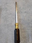 Flat Head Screw Driver By Ideal, No. 35-158, Inches Long. Fixed Price $12.00.