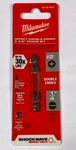 Lot Of (1) Milwaukee 48 32 4310 Shockwave Double Ended 2-3/8" Ph #2 Sl #10 1/4". Fixed Price $6.50.