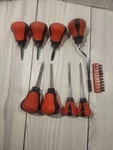 9 Piece Husky High Torque Screwdriver Set. Fixed Price $15.50.