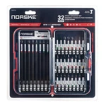 Norske Tools NIBPI723 Impact Torsion, 32 Pc Screwdriver Bit Set Black. Fixed Price $53.99.