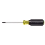 Klein Tools 603-4 Screwdriver, Made Usa, #2 Phillips 4'', Black/yellow. Fixed Price $16.00.