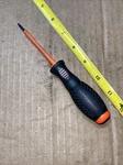 Pittsburgh No 1 Phillips Head Electricians Insulated Electrical Hand Screwdriver. Fixed Price $8.45.