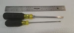 Klein Tools 602-6 Slotted Screwdriver: 5/16" Width, Plus One Smaller. Fixed Price $26.99.