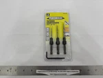 New Performax 3PC Tapered Countersink Drill Bit Set - #6, #8, #10 1/4" Hex. Fixed Price $15.90.