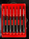 Duratool 7 Piece Cv-molybdan Steel Mini Precision Screwdrivers Set W/ Case. Fixed Price $44.99.