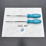 Snap-on Tools Rare Custom 2PC Teal Hard Handle Screwdriver Set SDDP61A SDD146. Fixed Price $149.95.